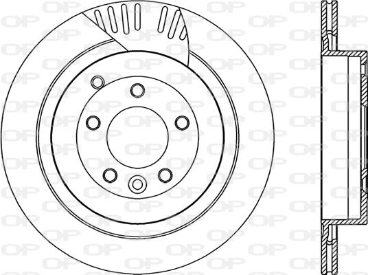 Open Parts BDR2257.20 - Тормозной диск autosila-amz.com