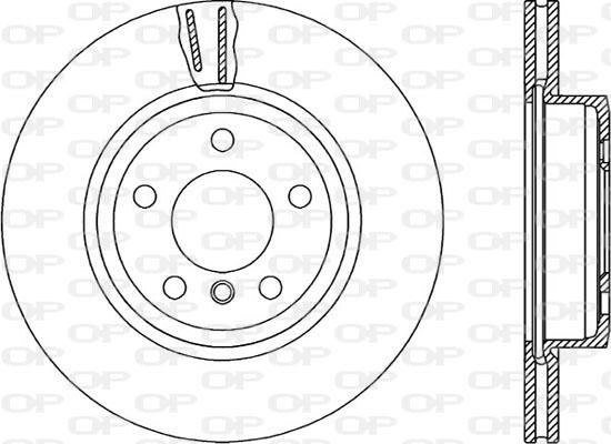 Open Parts BDR2236.20 - Тормозной диск autosila-amz.com