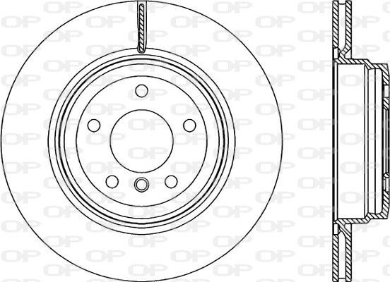 Open Parts BDR2277.20 - Тормозной диск autosila-amz.com