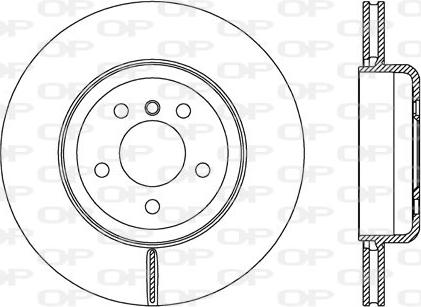 Open Parts BDR2746.20 - Тормозной диск autosila-amz.com