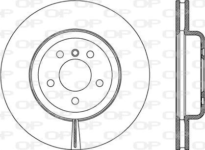 Open Parts BDR2748.20 - Тормозной диск autosila-amz.com