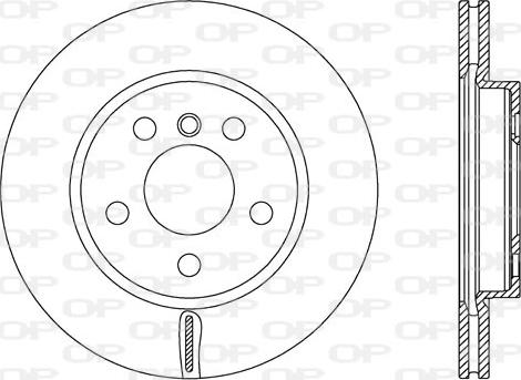 Open Parts BDR2759.20 - Тормозной диск autosila-amz.com
