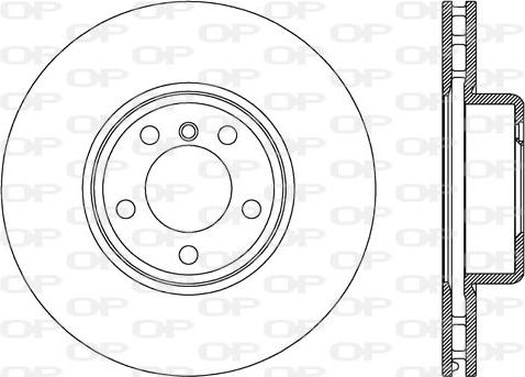 Optimal BS-9344 - Тормозной диск autosila-amz.com