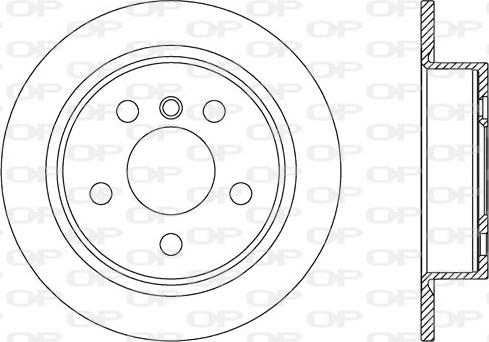 Open Parts BDR2760.10 - Тормозной диск autosila-amz.com