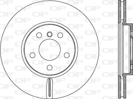 Febi Bilstein 104104 - Тормозной диск autosila-amz.com