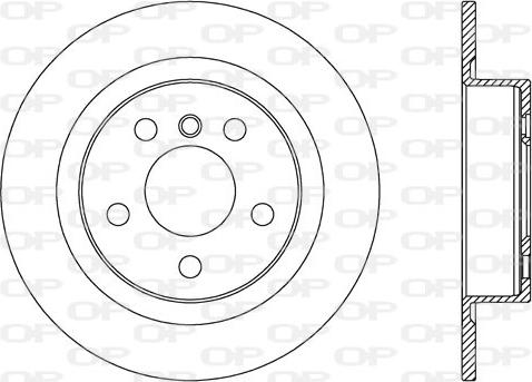 Open Parts BDR2763.20 - Тормозной диск autosila-amz.com