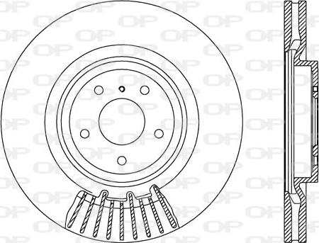 Open Parts BDR2709.20 - Тормозной диск autosila-amz.com