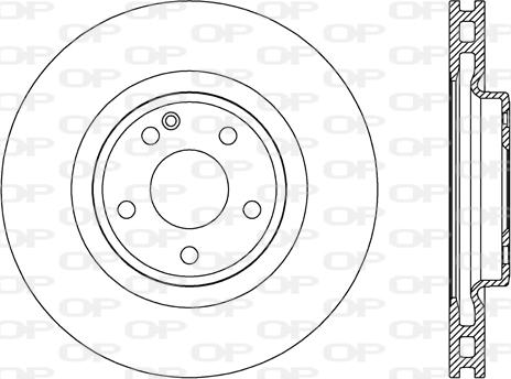 Open Parts BDR2702.20 - Тормозной диск autosila-amz.com