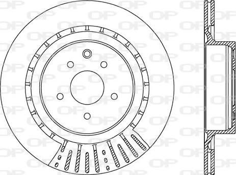 Open Parts BDR2710.20 - Тормозной диск autosila-amz.com