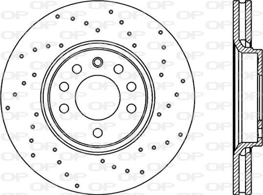 Remsa 6687.10 - 6687.10 диск тормозной передний!\Opel Signum/Vectra C 2.0-3.2/3.0CDTi,Saab 9-3 1.8/2.2TiD 02> autosila-amz.com