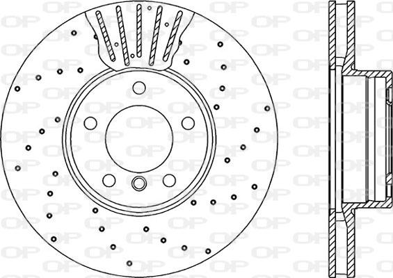 Open Parts BDRS1940.25 - Тормозной диск autosila-amz.com