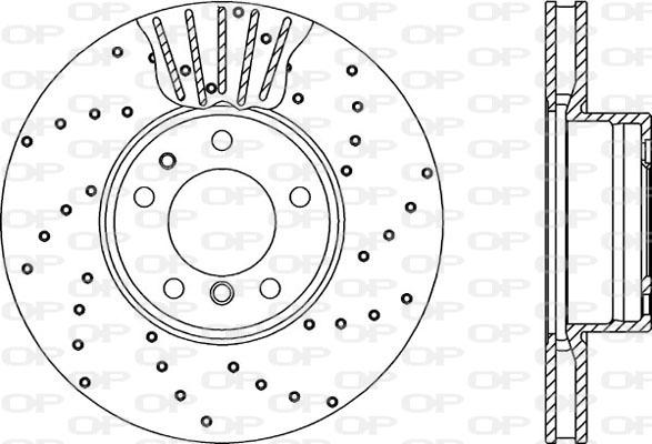 Open Parts BDRS1096.25 - Тормозной диск autosila-amz.com