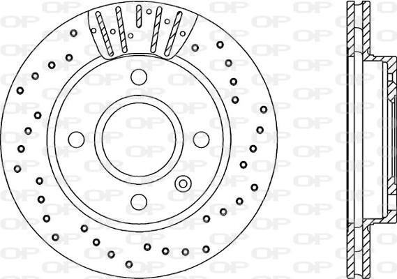 Open Parts BDRS1176.25 - Тормозной диск autosila-amz.com
