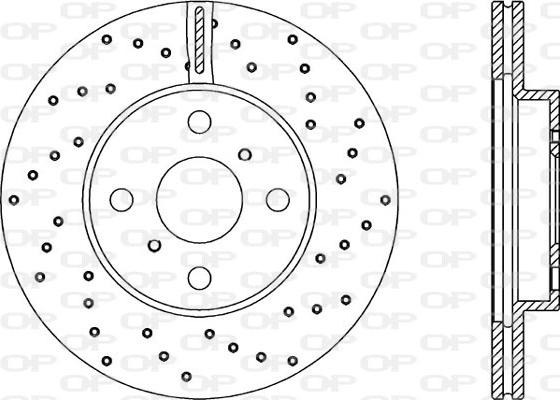 Open Parts BDRS1877.25 - Тормозной диск autosila-amz.com