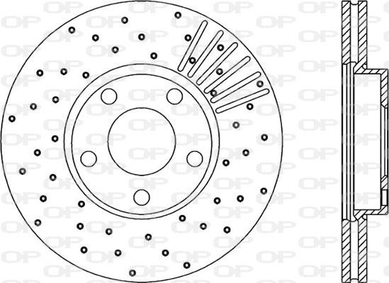 Open Parts BDRS1732.25 - Тормозной диск autosila-amz.com