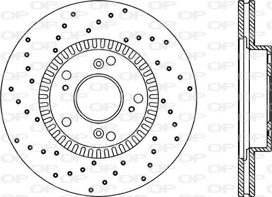 Open Parts BDRS2162.25 - Тормозной диск autosila-amz.com