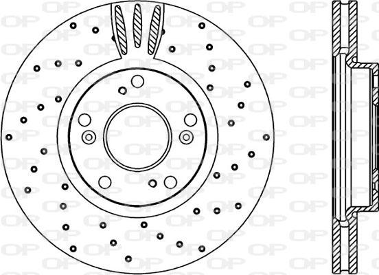 Open Parts BDRS2226.25 - Тормозной диск autosila-amz.com