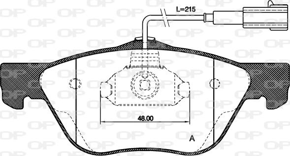 ATE 607069 - Тормозные колодки, дисковые, комплект autosila-amz.com