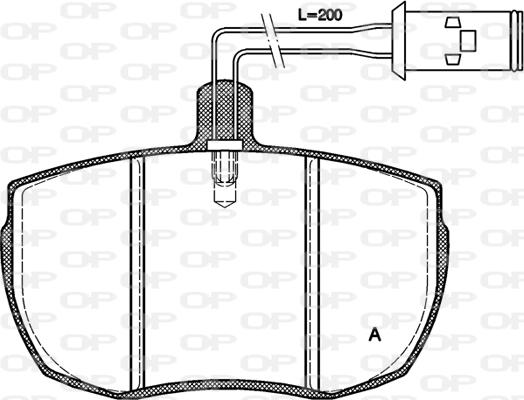 FTE 9001591 - Тормозные колодки, дисковые, комплект autosila-amz.com