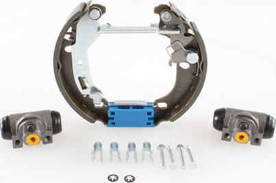 Open Parts BSK2068.00 - Комплект тормозных колодок, барабанные autosila-amz.com