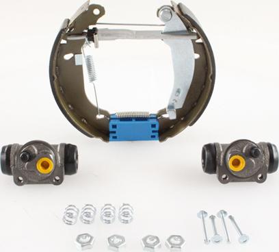 Open Parts BSK2089.01 - Комплект тормозных колодок, барабанные autosila-amz.com