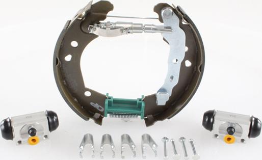 Open Parts BSK2087.00 - Комплект тормозных колодок, барабанные autosila-amz.com