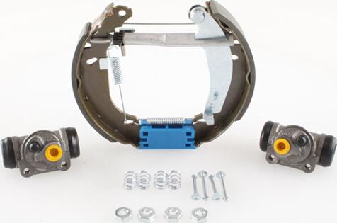 Open Parts BSK2165.00 - Комплект тормозных колодок, барабанные autosila-amz.com