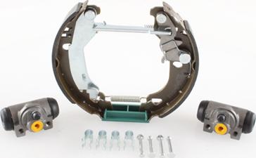 Open Parts BSK2131.00 - Комплект тормозных колодок, барабанные autosila-amz.com