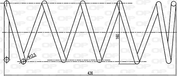 Open Parts CSR9076.02 - Пружина ходовой части autosila-amz.com