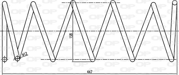 Open Parts CSR9195.02 - Пружина ходовой части autosila-amz.com