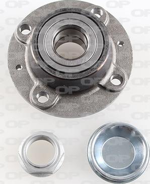 Open Parts HBK5256.02 - Комплект подшипника ступицы колеса autosila-amz.com