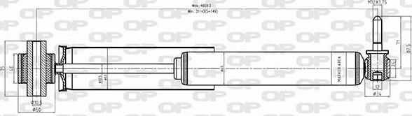 Open Parts SAB8429.32 - Амортизатор autosila-amz.com