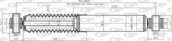 Open Parts SAB8596.32 - Амортизатор autosila-amz.com