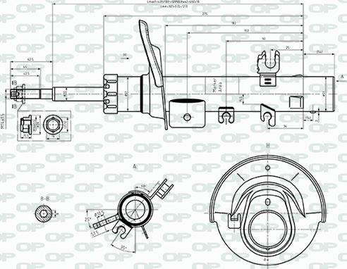 Open Parts SAB8550.31 - Амортизатор autosila-amz.com