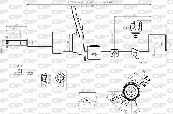 Open Parts SAB8568.31 - Амортизатор autosila-amz.com