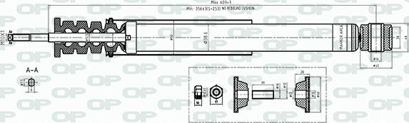 Open Parts SAB8563.32 - Амортизатор autosila-amz.com