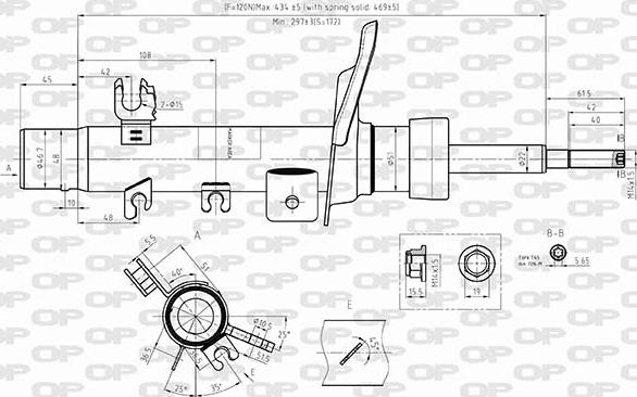 Open Parts SAB8567.31 - Амортизатор autosila-amz.com