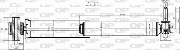 Open Parts SAB8530.32 - Амортизатор autosila-amz.com