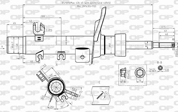 Open Parts SAB8579.31 - Амортизатор autosila-amz.com