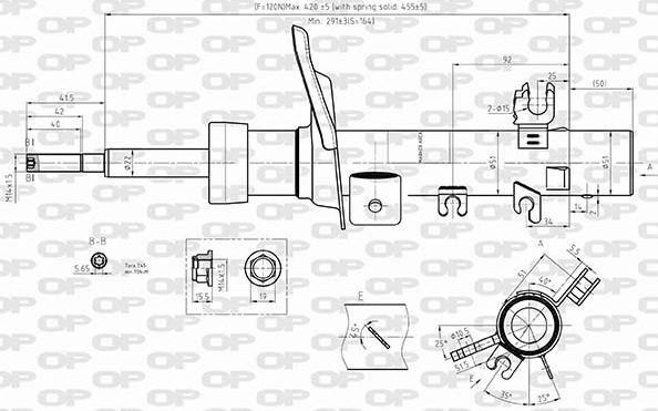 Open Parts SAB8578.31 - Амортизатор autosila-amz.com