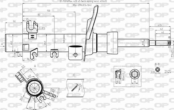 Open Parts SAB8577.31 - Амортизатор autosila-amz.com