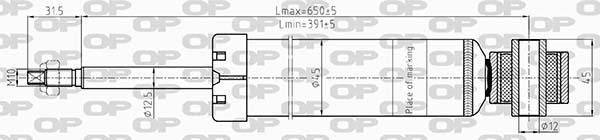 Open Parts SAB8612.32 - Амортизатор autosila-amz.com