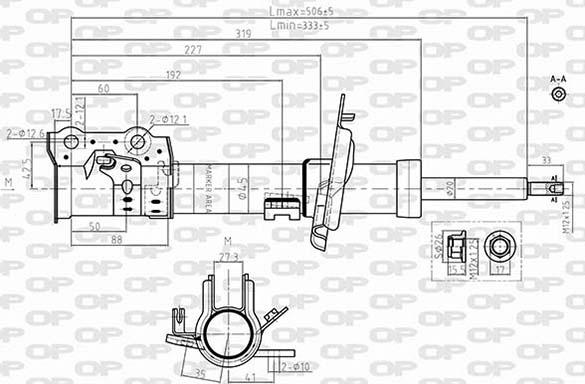 Open Parts SAB8620.31 - Амортизатор autosila-amz.com