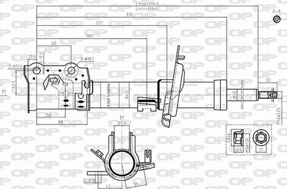 Open Parts SAB8621.31 - Амортизатор autosila-amz.com