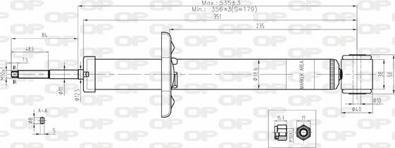 Open Parts SAB8091.32 - Амортизатор autosila-amz.com