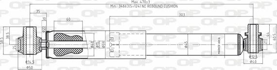 Open Parts SAB8082.32 - Амортизатор autosila-amz.com