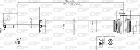 Open Parts SAB8079.32 - Амортизатор autosila-amz.com