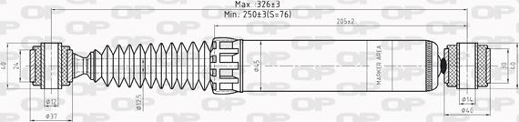 Open Parts SAB8197.32 - Амортизатор autosila-amz.com