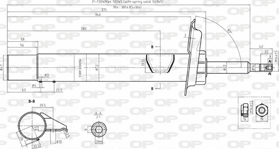 Open Parts SAB8138.31 - Амортизатор autosila-amz.com