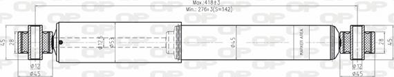 Open Parts SAB8179.32 - Амортизатор autosila-amz.com